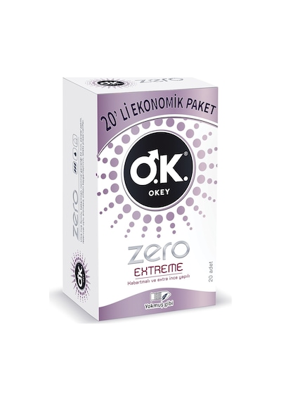 Okey Zero Extreme Prezervatif 60'lı