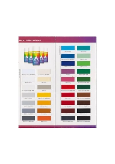 Akçalı Sprey Boya 400 Ml Mat Beyaz Mat Beyaz