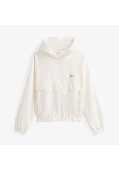 Tommy Hilfiger Repeat Logo Water Repellant Kadın Beyaz Ceket Dw0dw20952 Beyaz
