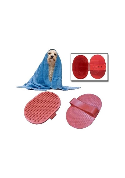 Ergonomik Masajlı Evcil Hayvan Kedi Köpek Yıkama Fırçası Aparatı Bx40