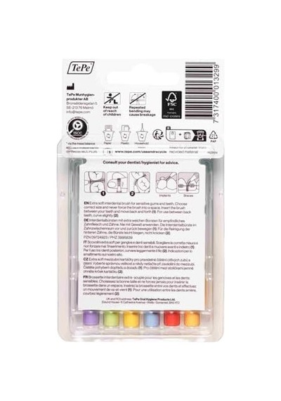 X-soft Diş Arayüz Fırçası 1x 6 Adet Karışık Set