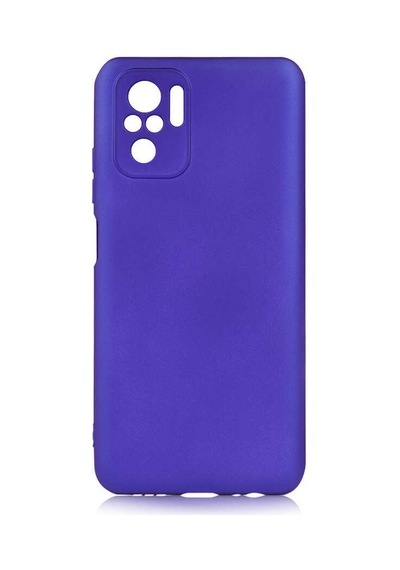 Xiaomi Redmi Note 10s Kılıf Zore Premier Silikon Kapak Saks Mavi