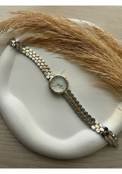 Rub006 25 Mm Rubsey Retro Hasır Kordon Vintage Kadın Kol Saati Siyah