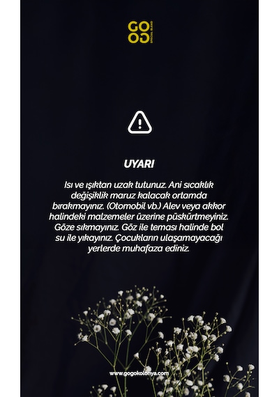 Gogo Fresh Blossom Kolonya 250ml Cam Şişe