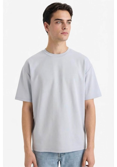 Defacto Nefes Alabilen Oversize Tişört X3926az26spgr297 Gri-gr297