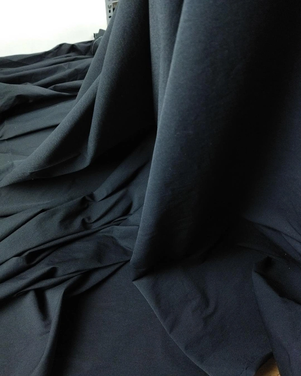 Krep Gabardin Arası Dokuma Esnek Siyah En: 150 Cm-873 Renkli