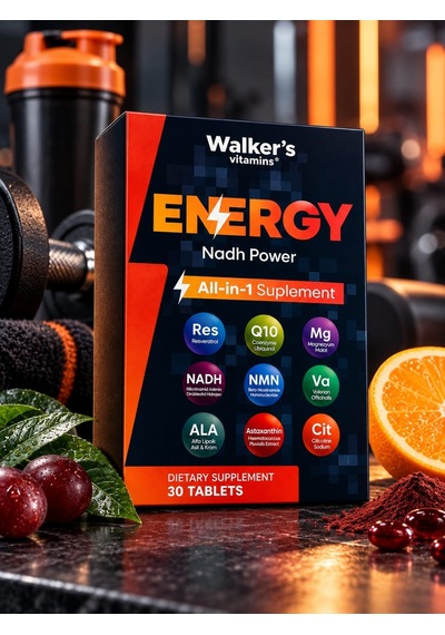 Energy Nadh Power 30 Tablet - 3 Lü Paket Nadh, Nmn, Q10 & Magnezyum