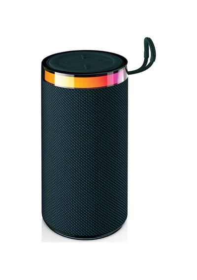 Yüksek Sesli Işıklı Taşınabilir TWS Bluetooth Hoparlör Şarjlı Kablosuz Speaker USB SD Destekli