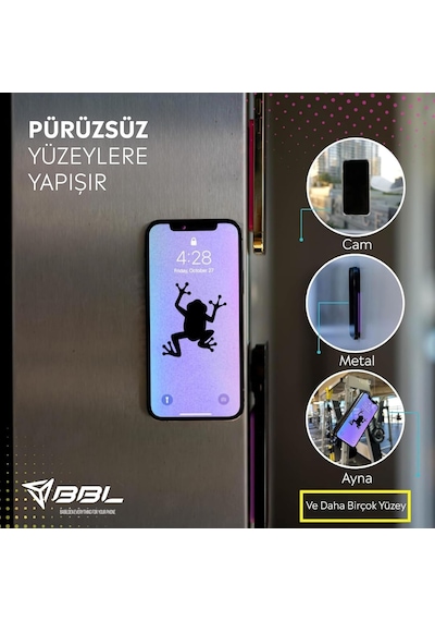 Telefon Arkasına Yapışan Silikon Vantuzlu Telefon Kılıfı Tutucu Araç Telefon Tutucu Ahtapot Vakumlu Telefon Tutucu Açık Pembe Yapışkanlı 2 Mixed
