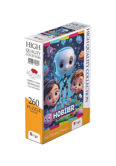 Btoys 260 Parça Puzzle Hobiler 9083