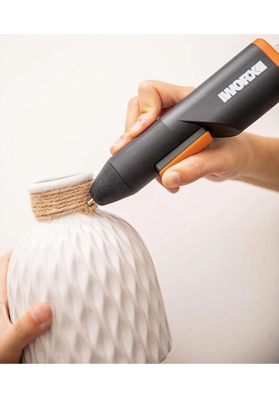 Worx Wx746.9 Makerx 20volt Profesyonel Sıcak Mum Silikon Tabancası + 10 Silikon Akü Dahil Değildir