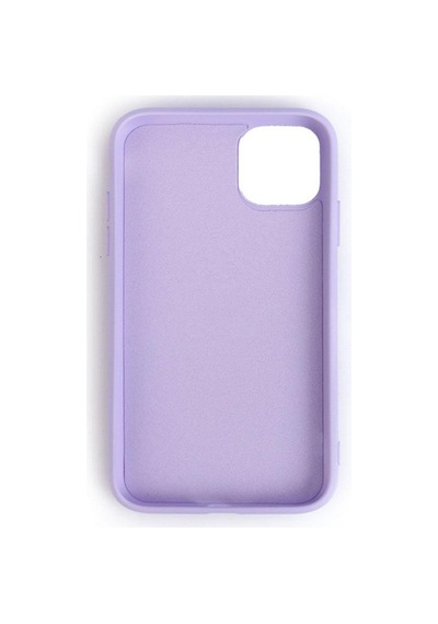 Apple Uyumlu iPhone 11 İle Cappy Silikon Kılıf Lila