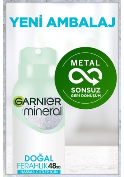 5'li Mineral Doğal Ferahlık Sprey Deodorant Seti
