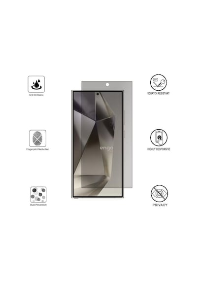 Samsung Galaxy Uyumlu S24 Ultra İle  Hayalet Ekran Koruyucu