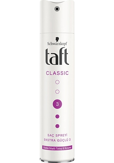 2 Adet Taft Saç Spreyi 250 Ml No 3 Classic Extra Güçlü