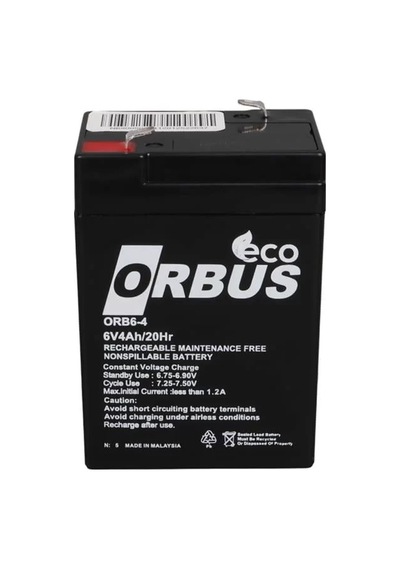Sh Energy Mustang 6 Volt 4 Amper Kuru Işıldak Aküsü 70x48x101 Mm Najmaddin