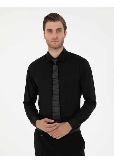 Pierre Cardin Erkek Siyah Gömlek Basic 50292526-vr046 Siyah Pierre Cardin Erkek Siyah Gömlek Basic 50292526-vr046 Siyah
