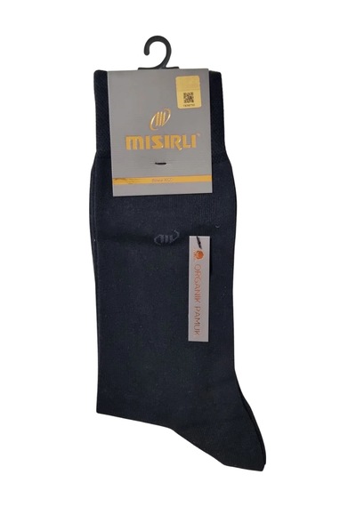 Angbutik Mısırlı 60051 Erkek Pamuk Soket Rivetli Siyah