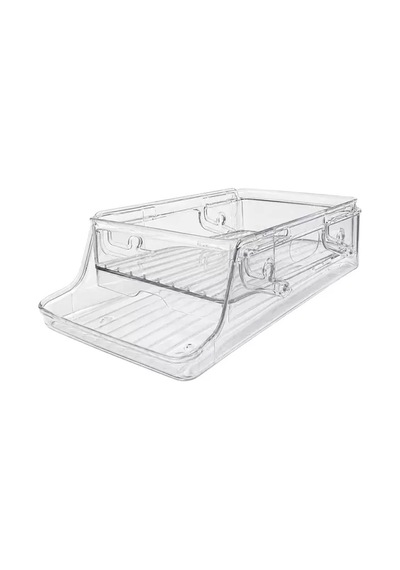 Sh Sunup Sn-38900 İki Katlı Yan Askılı Şeffaf Buzdolabı Raflığı 34x13.5x16.8 Cm Najmaddin