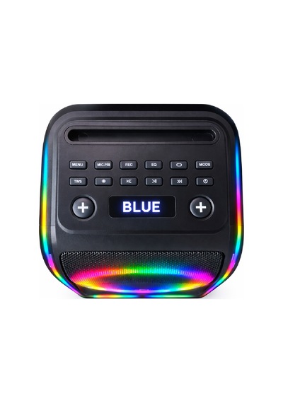 Hepu Hp-978 Titan Series Taşınabilir Hoparlör 2 6 Hoparlör, 30w Rms, Rgb Işık, 1 Kablosuz Mikrofon + Kumanda