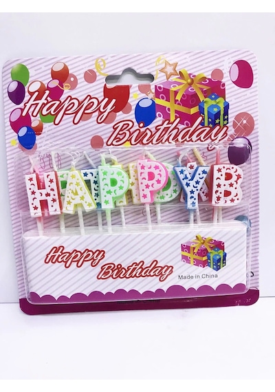 Happy Birthday Renkli Mum Diğer