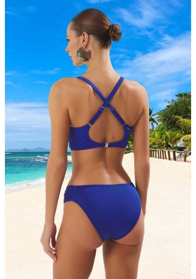 Ersefa Tasarım Bikini Takımı Hızlı Kuruyan Şık Detaylı Yüksek Konfor Pla Saks