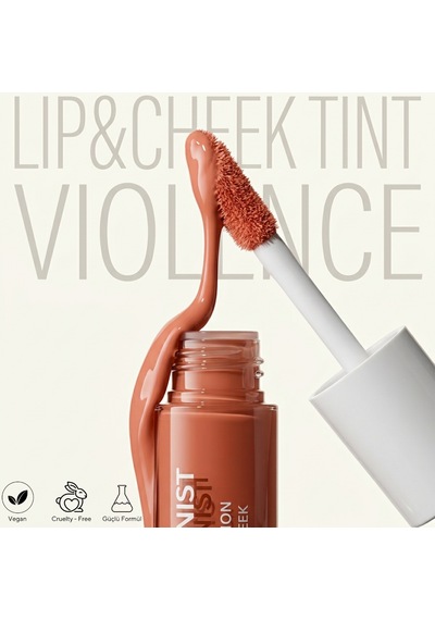 Lip & Cheek Dudak Ve Yanak Renklendirici Likit Allık Nemlendirici Etkili Şeftali