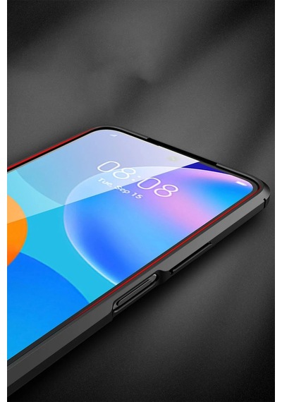 Cosmotex Newface Huawei P Smart 2021 Kılıf Auto Focus Kapak - Kırmızı