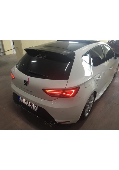 Seat Leon Mk3 Spoiler Fiber