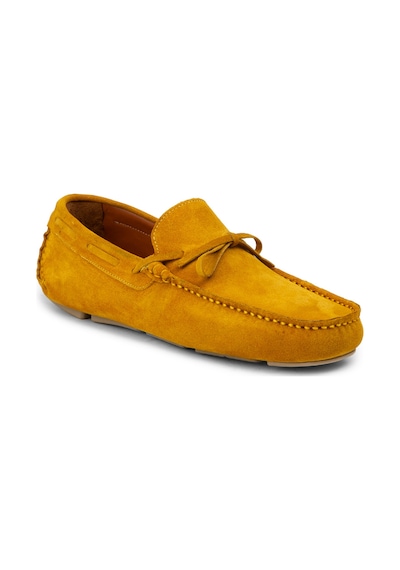Deery Erkek Hakiki Süet Sarı Makosen - E0919msrıc01