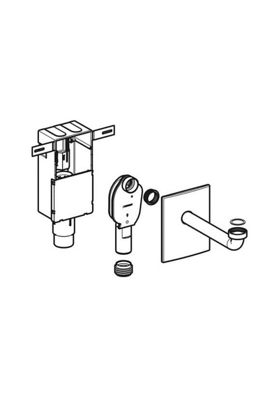 Geberıt Lavabo Sifonu Gömme Tip-Parlak Krom 151.120.21.1 Krom