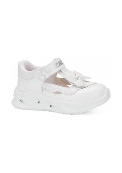 4023 Kız Bebek Yazlık Işıklı Sneaker Beyaz