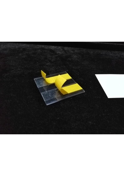 10 Adet C Tipi Yapışkanlı Etiketlik İsimlik 5 x 5 CM Dolap Peçetelik