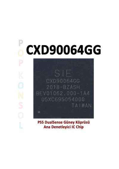 Cxd90064gg Ps5 Dualsense Güney Köprüsü Ana Denetleyici Ic Chip Playstation 5 Kol Yedek Parça Siyah