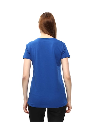 Raru Kadın %100 Pamuk T-Shirt Mulıer Saks