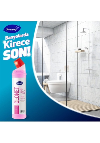 Diversey Clonet Extra Banyo Temizleyicisi Ve Kireç Çözücü