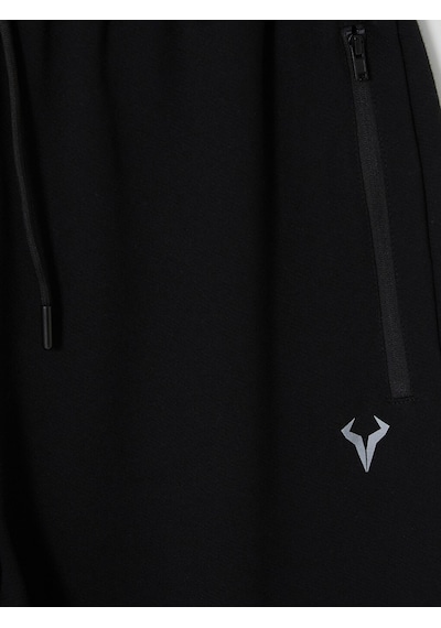 Lcw Eco Siyah Regular Fit Erkek Jogger Eşofman Altı