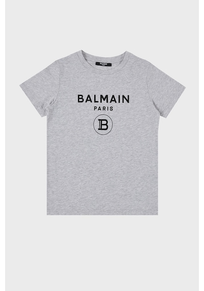 Balmain Çocuk T Shirt 6m8701 Mx030 905ne Gri