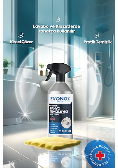 Clean Ultra Güçlü Banyo Temizleyici Ve Kireç Çözücü Okyanus Kokulu Sprey 750 Ml Tekli