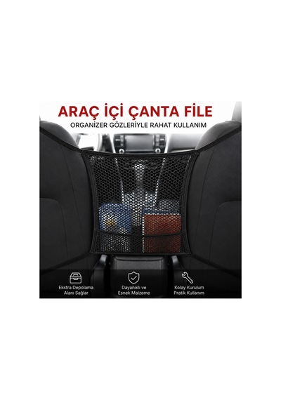 Araç İçi Çanta File