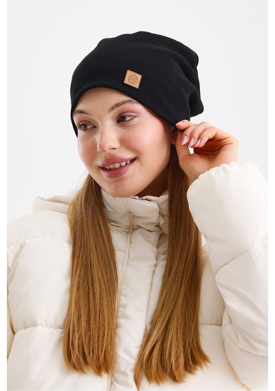 Butikgiz Termal %100 Pamuklu Soft 2 Stil 1 Arada Bere Premium Cuts Serisi Siyah
