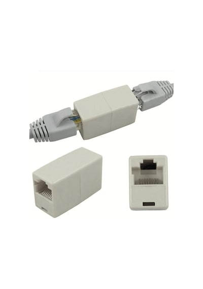 Rj45 Cat5 Cat6 Cat7 Cat8 Modem Ethernet Internet Kablosu Uzatıcısı Dişi Dişi Birleştirici Ara Aparat