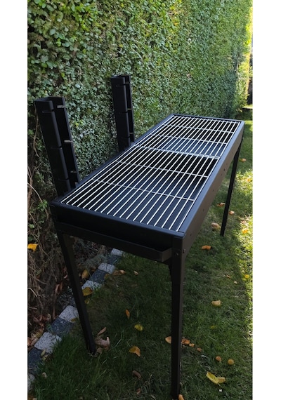 Xl Mangal 100x40 Cm Siyah