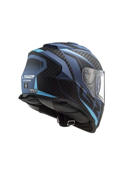 Ls2 Storm Racer Mat Mavi Kask