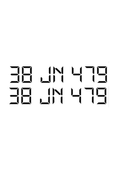 Taksi Yan Kapı Plaka Yazısı Saat Digital Saat Font 2 Adet