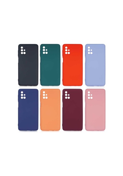 Zore Galaxy M51 Kılıf Nvth Mara Lansman Kapak - Lila