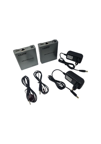 Herz Nvc-kvm4k60m Cat6 60mt 2li Hdmı-usb-ır Extender-207480