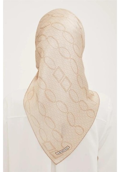 Armine İpek Eşarp Nostalji - 8925-39 Soft Bej Sura Soft Bej