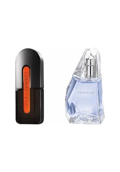 Avon Full Speed Erkek Parfüm EDT 75 ML + Perceive Kadın Parfüm 50 ML