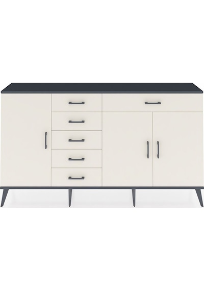 Arges Konsol 3 Raflı 6 Çekmeceli 3 Kapaklı 176x30x99 Antrasit-aytaşı Aytası - Antrasıt Arges Konsol 3 Raflı 6 Çekmeceli 3 Kapaklı 176x30x99 Antrasit-aytaşı Aytası - Antrasıt